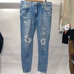 Zara Painter denim, gallery dept style